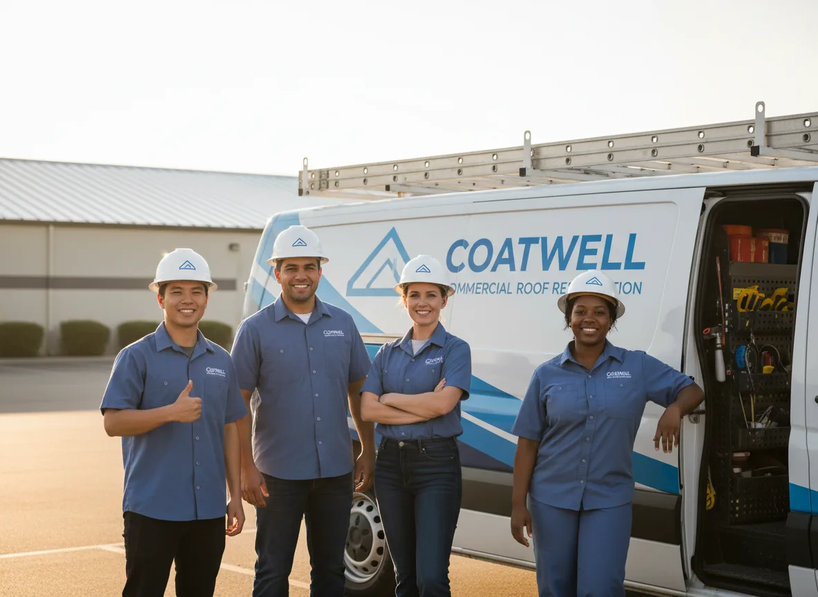 Commercial roof coating company in Currie, NC